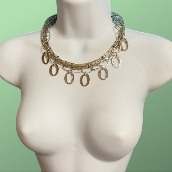 CHICO'S Silver & Seed Bead Boho Necklace - Picture 5 of 5